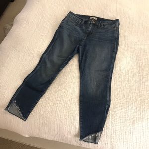 Madewell high rise skinny jeans